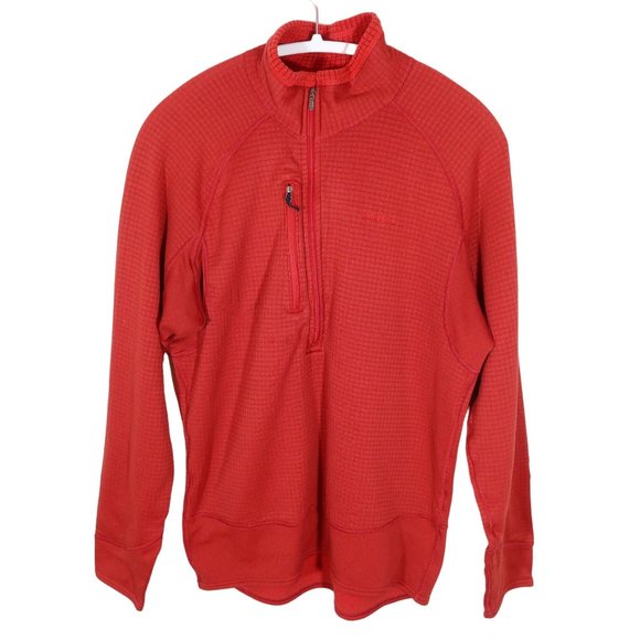 Patagonia Other - PATAGONIA Red Grid Fleece R1 1/4 Zip Pullover Jacket Size M
